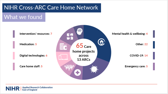 Findings from scoping of ARC care home studies 2023